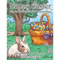 Happy Easter Color By Numbers Coloring Book for Adults (Adult Color by Number Coloring Books)