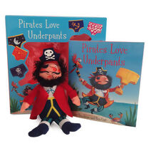 Pirates Love Underpants Book & Plush