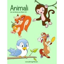 Animali Libro da Colorare per Bimbi 1 & 2 (Animali Per Bimbi)