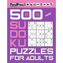 500 Hard Sudoku Puzzles for Adults (with answers)