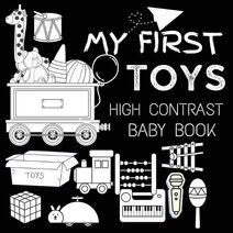 High Contrast Baby Book - Toys (High Contrast Baby Book for Babies)