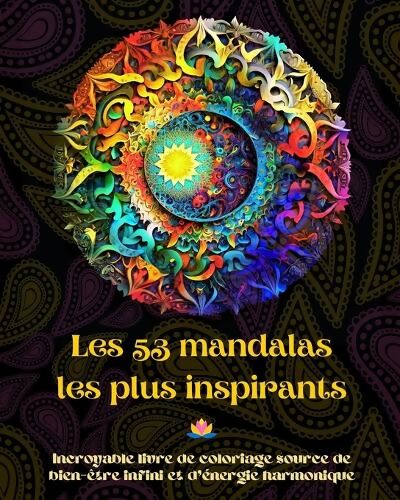 Les 53 mandalas les plus inspirants - Incroyable livre de coloriage ...