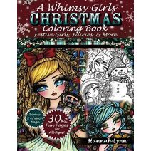 Whimsy Girls Christmas Coloring Book