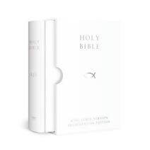 HOLY BIBLE: King James Version (KJV) White Presentation Edition