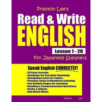 Preston Lee's Read & Write English Lesson 1 - 20 For Japanese Speakers