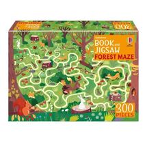 Usborne Book and Jigsaw Forest Maze (Usborne Book and Jigsaw)