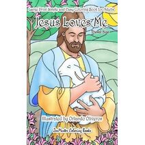Large Print Simple and Easy Coloring Book for Adults Jesus Loves Me (Pocket Coloring Books for Adults)
