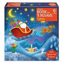 Usborne Book and 3 Jigsaws: Santa (Book and 3 Jigsaws)