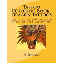 Tattoo Coloring Book-Dragon Tattoos