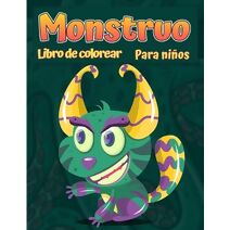 Libro para colorear monstruos para ninos