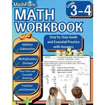 MathFlare - Math Workbook 3rd and 4th Grade (Mathflare Workbooks)