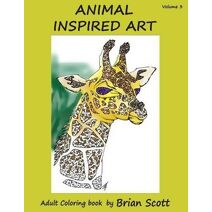 Animal Inspired Art, Volume 3 (Inspired Art Coloring Books)