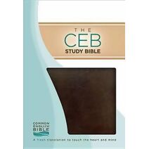 CEB Study Bible, Brown Bonded Leather