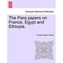 Para papers on France, Egypt and Ethiopia.
