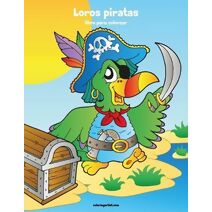 Loros piratas libro para colorear 1 (Loros Piratas)