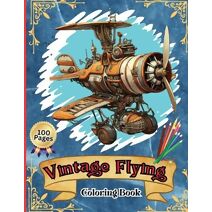 Vintage Flying Coloring Book