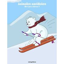 Animales navide�os libro para colorear 3 (Animales Navide�os)