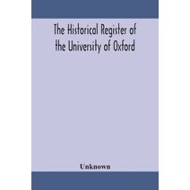 historical register of the University of Oxford