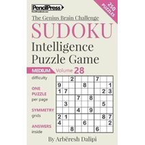 Sudoku Puzzle Books Volume 28. Medium. Sudoku Intelligence Puzzle Game (Genius Brain Challenge)