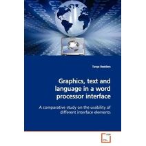 Graphics, text and language in a word processor interface