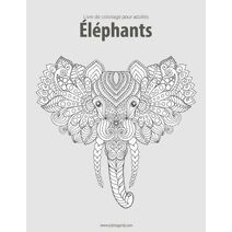 Livre de coloriage pour adultes Éléphants 2 (Éléphants)