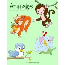 Animales libro para colorear para niños pequeños 1, 2 & 3 (Animales Para Niños Pequeños)