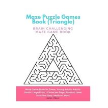 Maze Puzzle Games Book (Triangle)