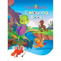 Purple Turtle Colouring Book-1