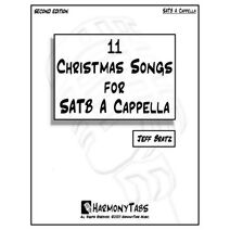 11 Christmas Songs For SATB A Cappella