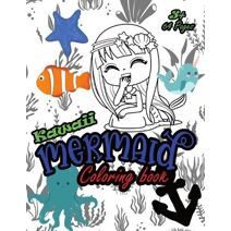 Kawaii Mermaid Coloring Book