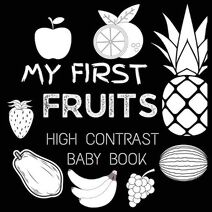 High Contrast Baby Book - Fruit (High Contrast Baby Book for Babies)