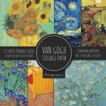 Van Gogh Collage Paper for Scrapbooking