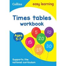 Times Tables Workbook Ages 5-7 (Collins Easy Learning KS1)