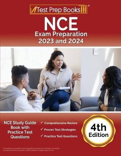NCE Exam Preparation 2023 and 2024 - Joshua Rueda - Education Books