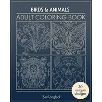 Adult Coloring Books (Birds and Animals Zen Doodle)