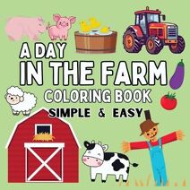 On the Farm Coloring Book (Bold and Easy Coloring Book)