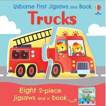 Usborne First Jigsaws and Book: Trucks (Usborne First Jigsaws And Book)