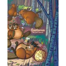 Castores libro para colorear 1 (Castores)