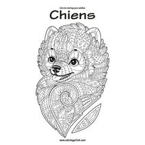 Livre de coloriage pour adultes Chiens 2 (Chiens)