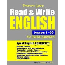 Preston Lee's Read & Write English Lesson 1 - 60 For Italian Speakers