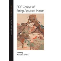 PDE Control of String-Actuated Motion