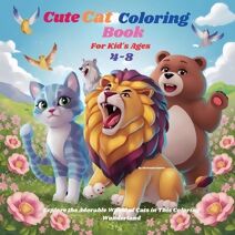 Cute Cat Coloring Book For Kid's Ages 4-8